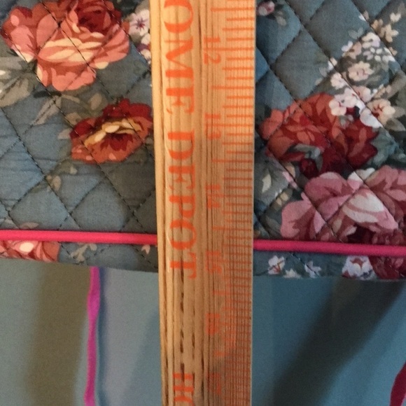 Ori- ori floral quilted preppy bow backpack. feminine lightweight romantic fun - Picture 11 of 12